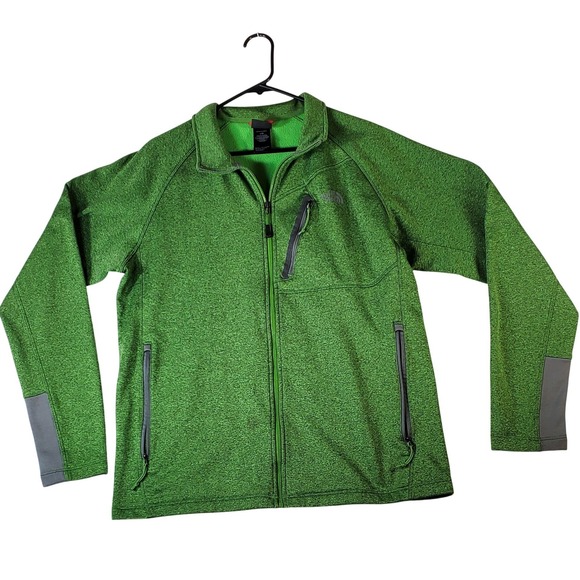 The North Face Other - The North Face Mens Lightweight Full Zip Fleece Jacket Green L Green